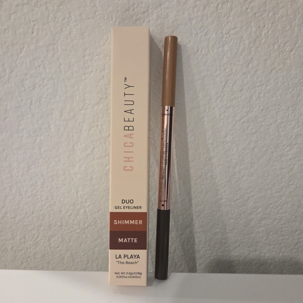 Chica Beauty Duo Gel Eyeliner Color: Shimmer/Matte New In Box